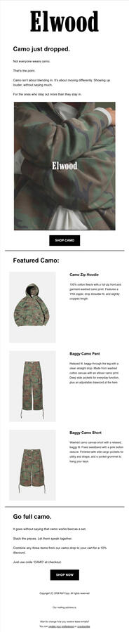 Elwood Brand Email 2